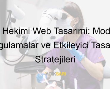 Diş hekimi web tasarımı